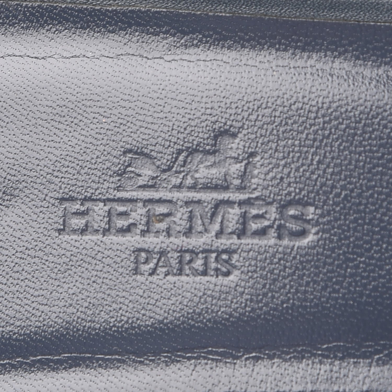 Hermes Box Calfskin Oran Sandals 37 Bleu Ardoise Bordeaux 9 of 12