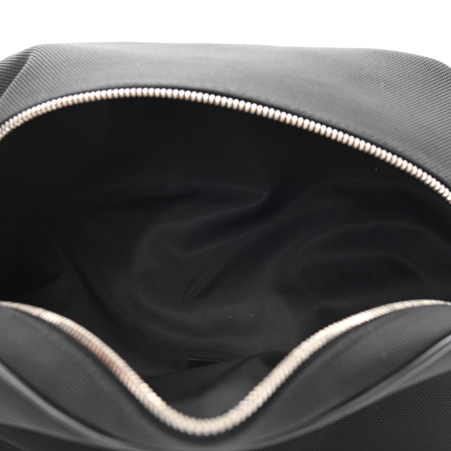 Techno Canvas Web Large Belt Bag Black