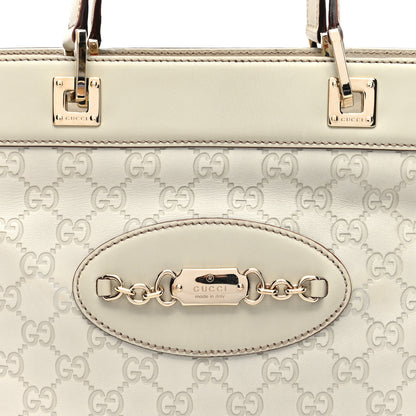 Gucci Guccissima Large Punch Tote Ivory 8 of 10