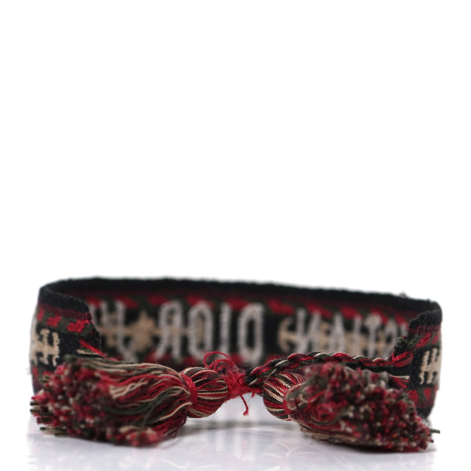 Christian Dior Woven Cotton J'Adior Friendship Bracelet 3 of 6