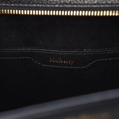 Mulberry Classic Grain Small Bayswater Zip Tote Black 7 of 8