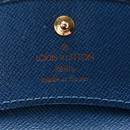 Louis Vuitton Epi Porte-Monnaie Simple Coin Purse Myrtille 6 of 15