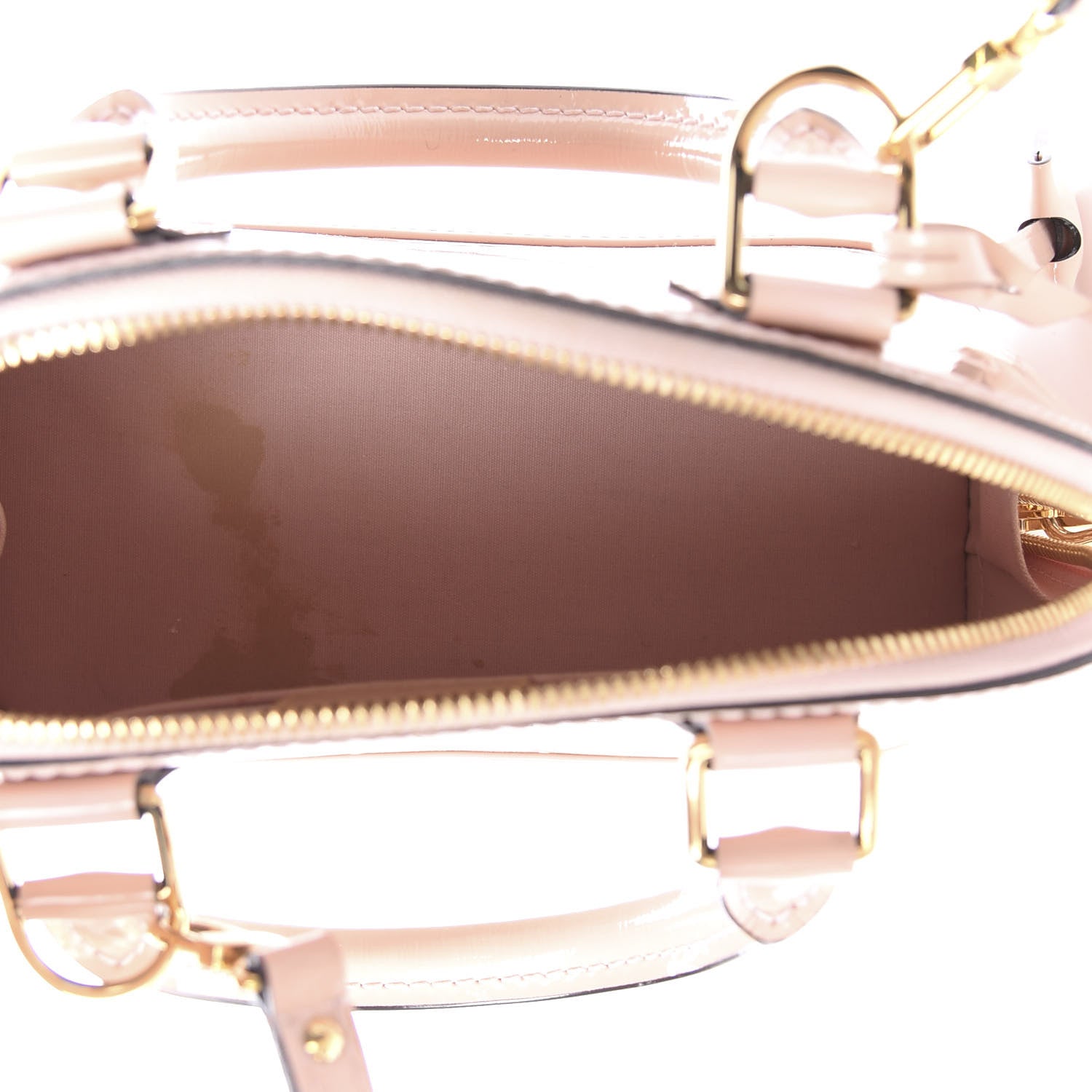 Louis Vuitton Vernis Alma BB Rose Ballerine 5 of 10