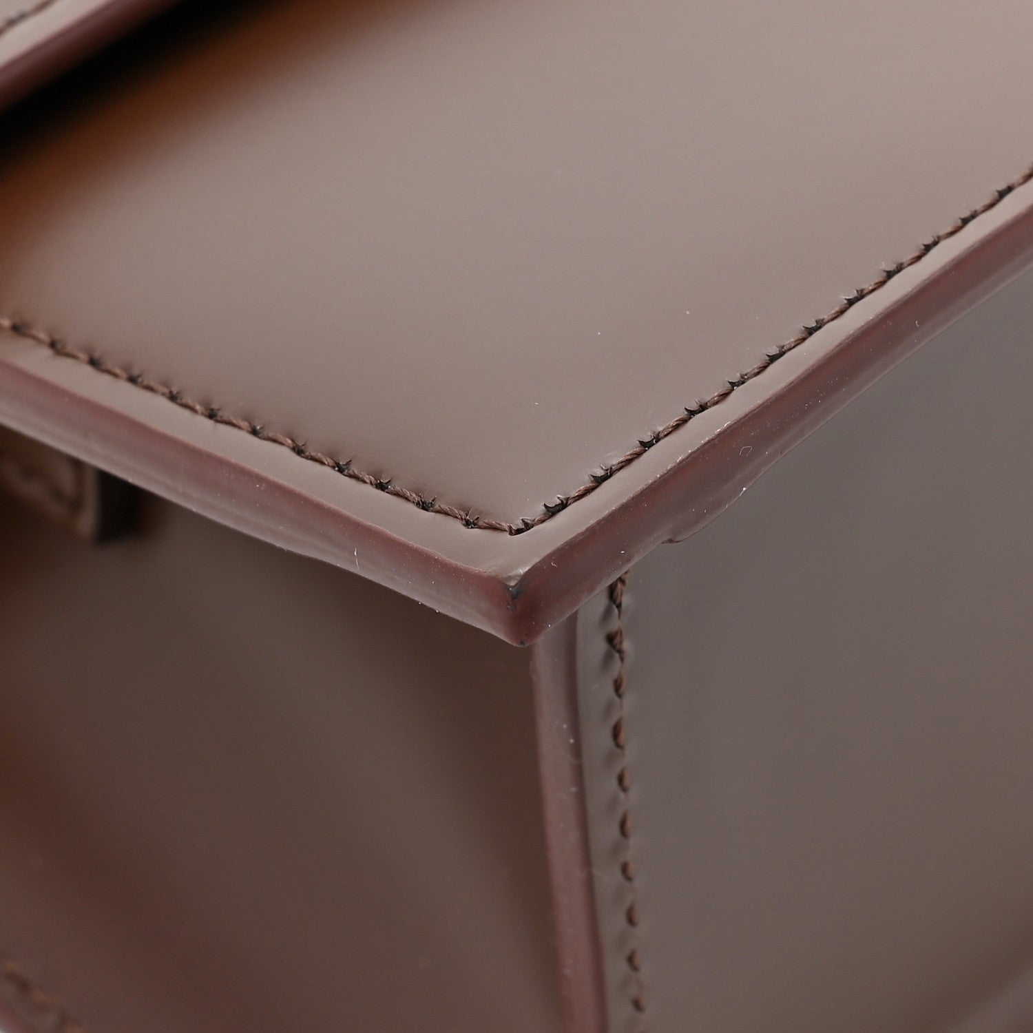 Jacquemus Smooth Calfskin Le Grand Bambino Brown 12 of 16