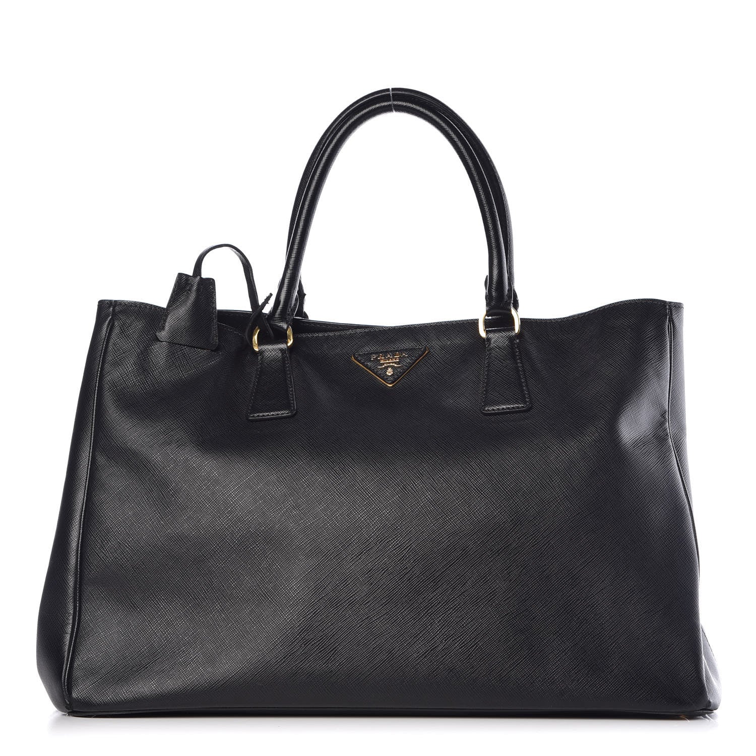 Prada Saffiano Lux Large Tote Black 1 of 15