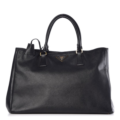 Prada Saffiano Lux Large Tote Black 1 of 15