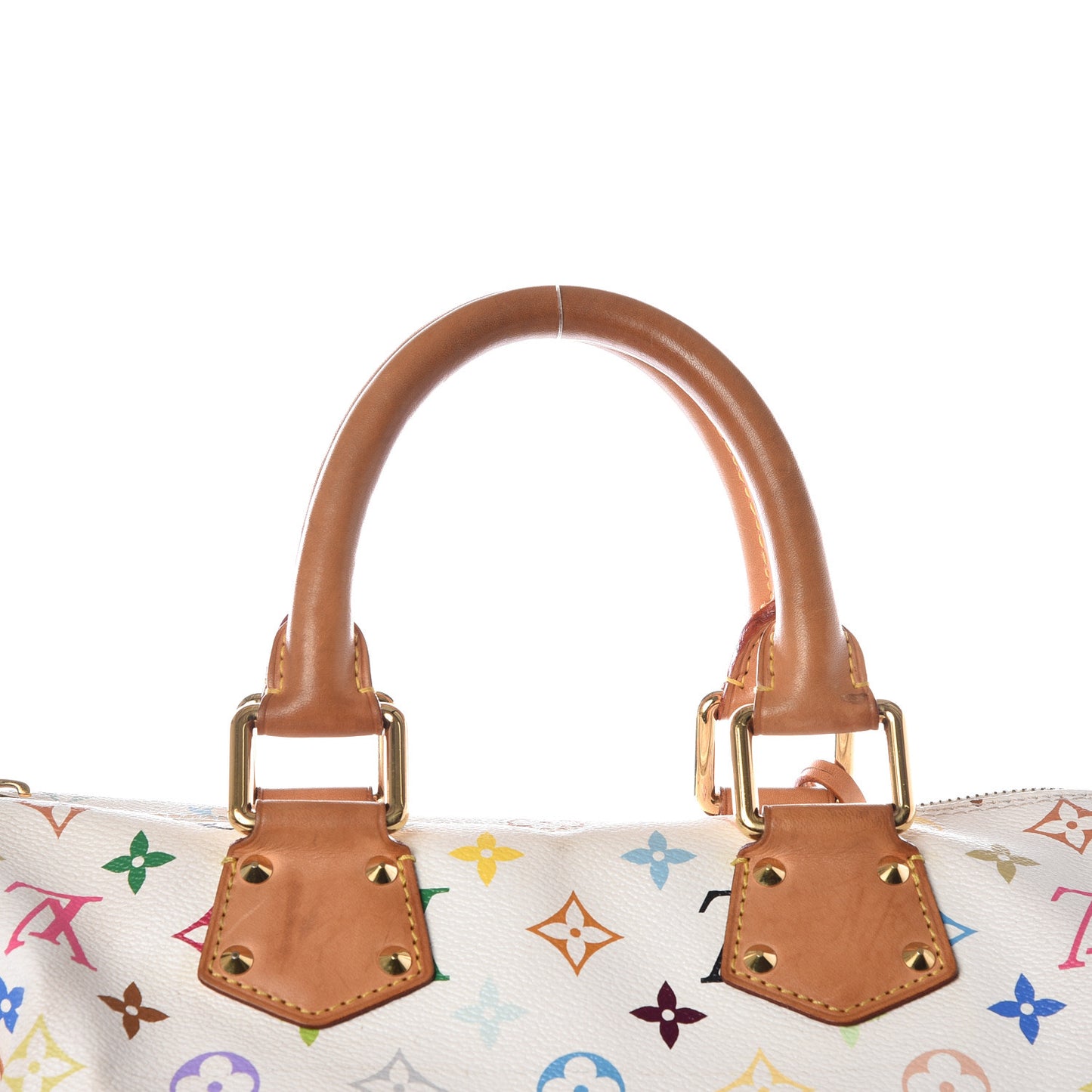 Monogram Multicolor Speedy 30 White