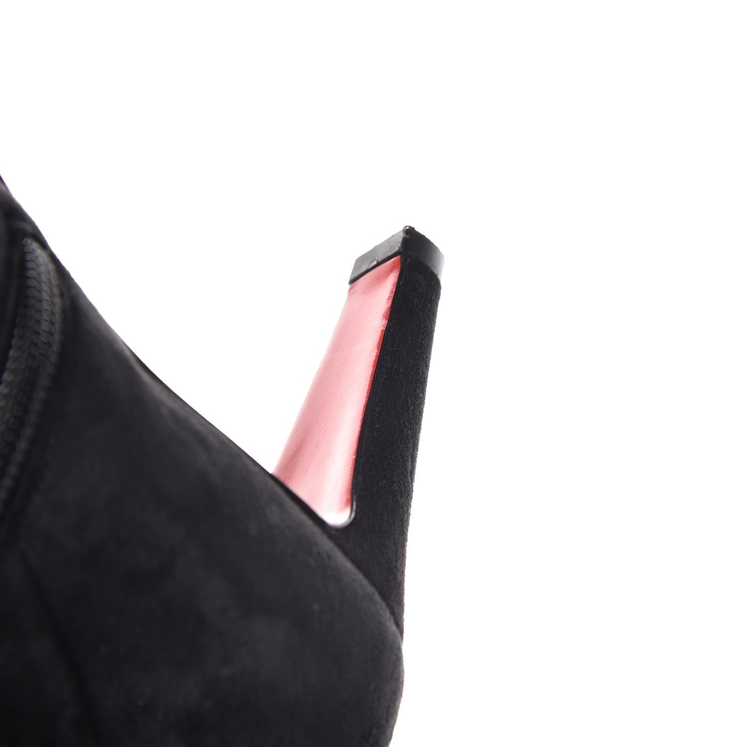 Christian Louboutin Veau Velours Alta Top 70 Over The Knee Boots 39 Black 13 of 15