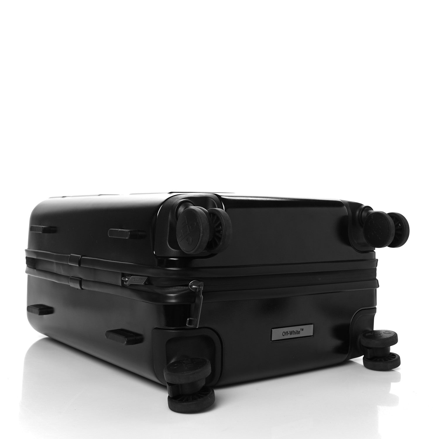 Off-White Polycarbonate Luggage Black 4 of 10