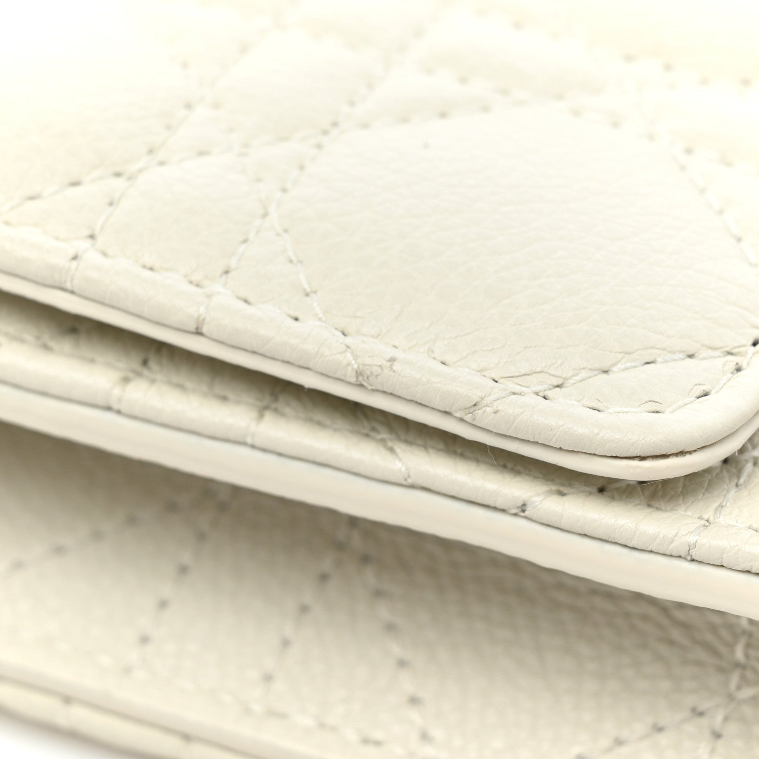 Christian Dior Supple Calfskin Caro Pouch with Chain Latte 14 of 15