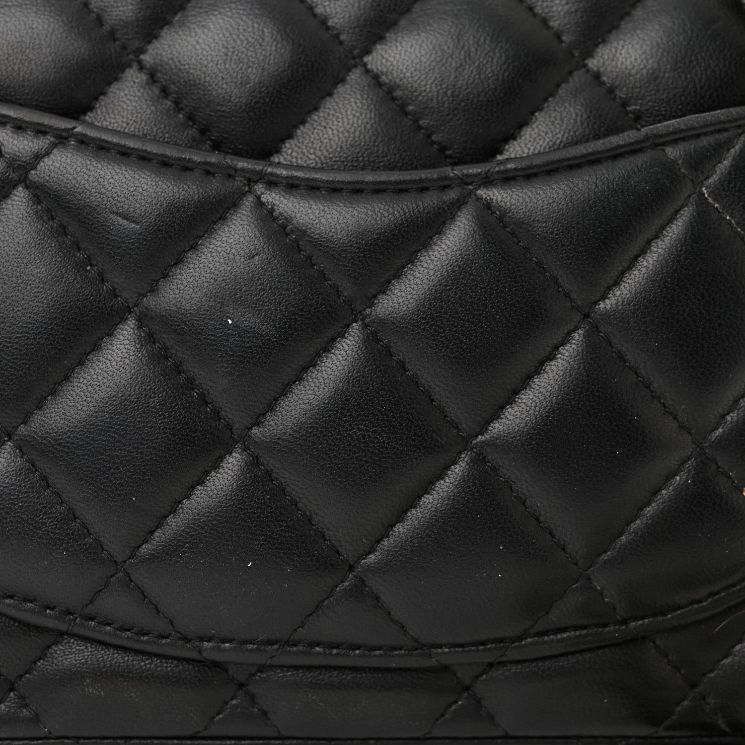 Chanel Lambskin Quilted Mini Square Flap Black 18 of 20