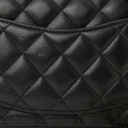 Chanel Lambskin Quilted Mini Square Flap Black 18 of 20