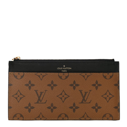 Louis Vuitton Reverse Monogram Slim Purse 1 of 10