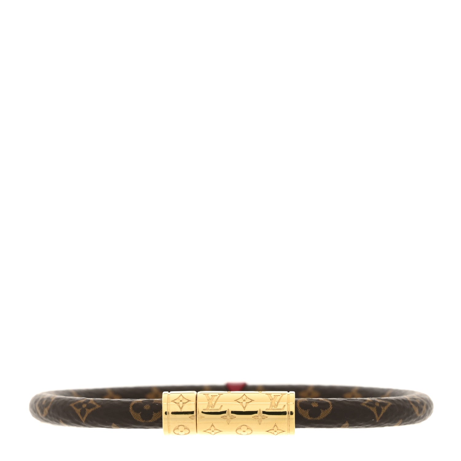 Louis Vuitton Monogram Daily Confidential Bracelet Brown 7 of 8