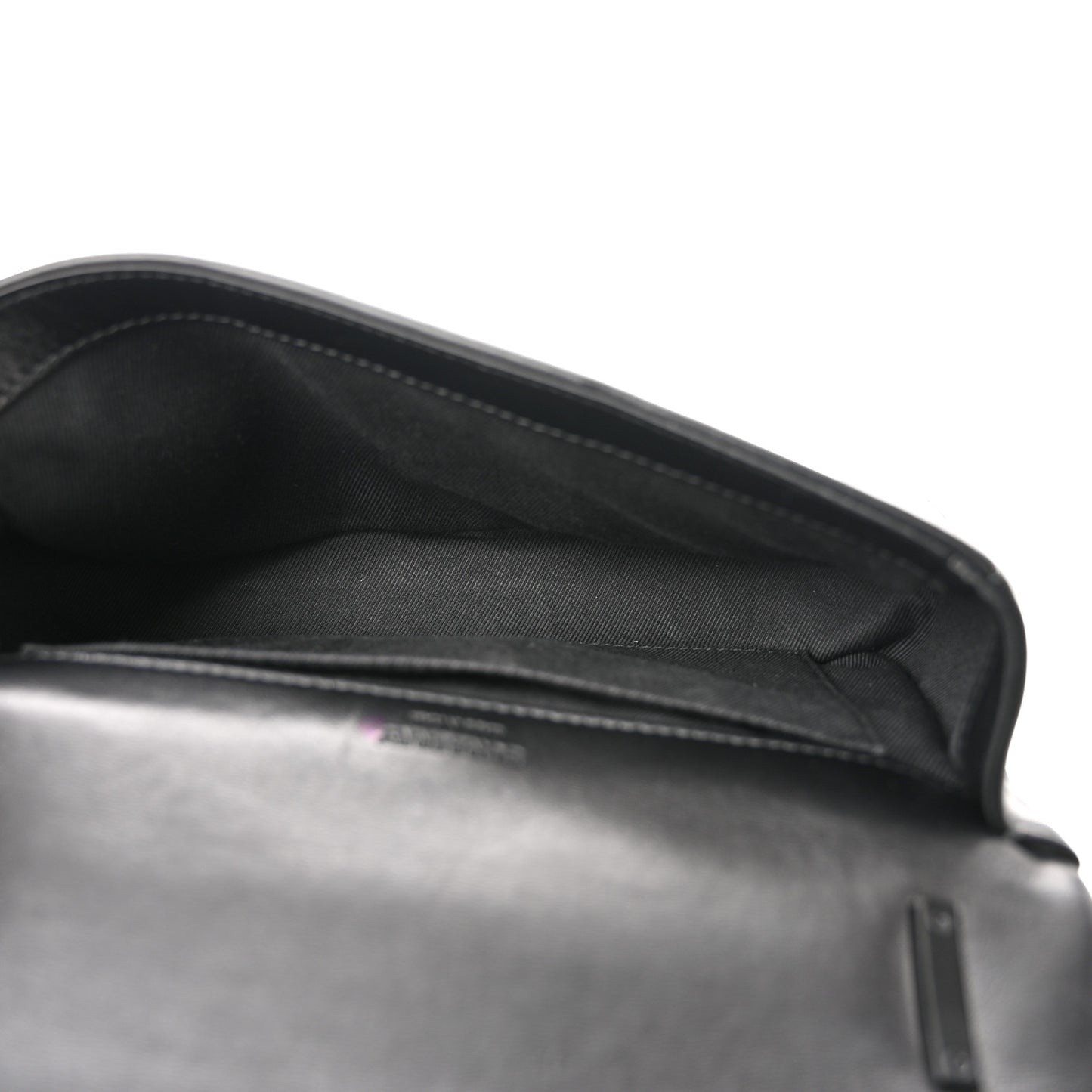 Lambskin Quilted Small Lola Bag Black
