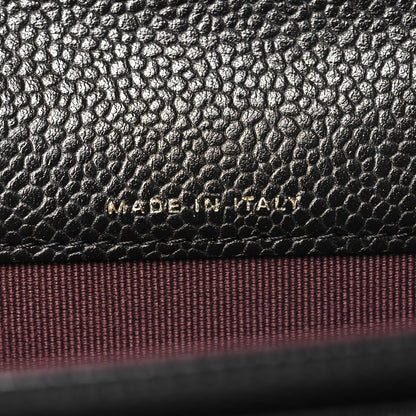 Chanel Caviar Quilted Flap Card Holder Wallet Black 7 of 9