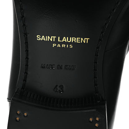 Saint Laurent Calfskin Mens Eli 25 Bootie 43 Black 7 of 12