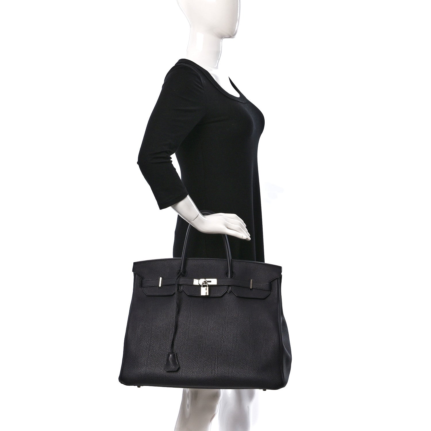 Hermes Togo Birkin 40 Bleu Indigo 2 of 11