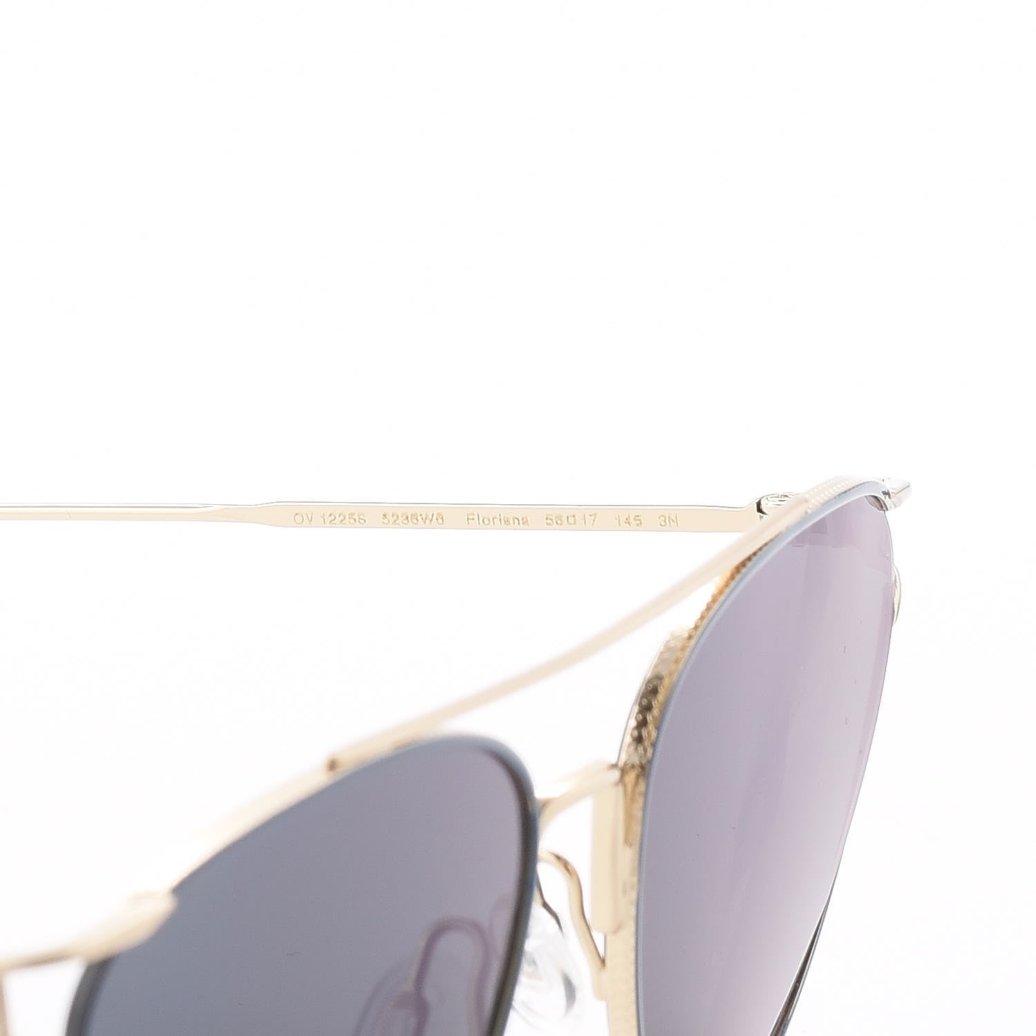 Oliver Peoples Floriana Sunglasses Gold Dark Teal 6 of 7