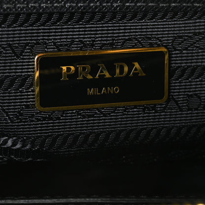 Prada Saffiano Small Galleria Double Zip Tote Black 5 of 7