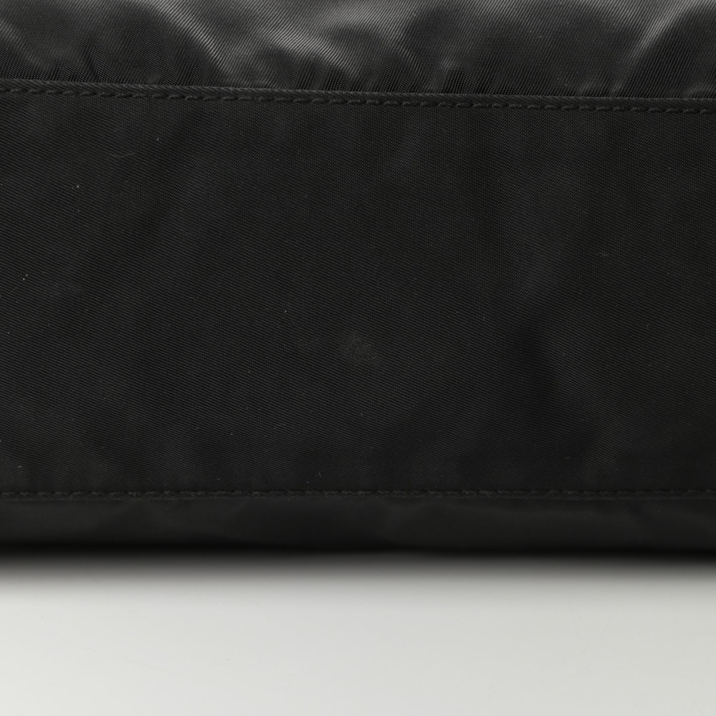 Nylon Vela Grommet Tote Black