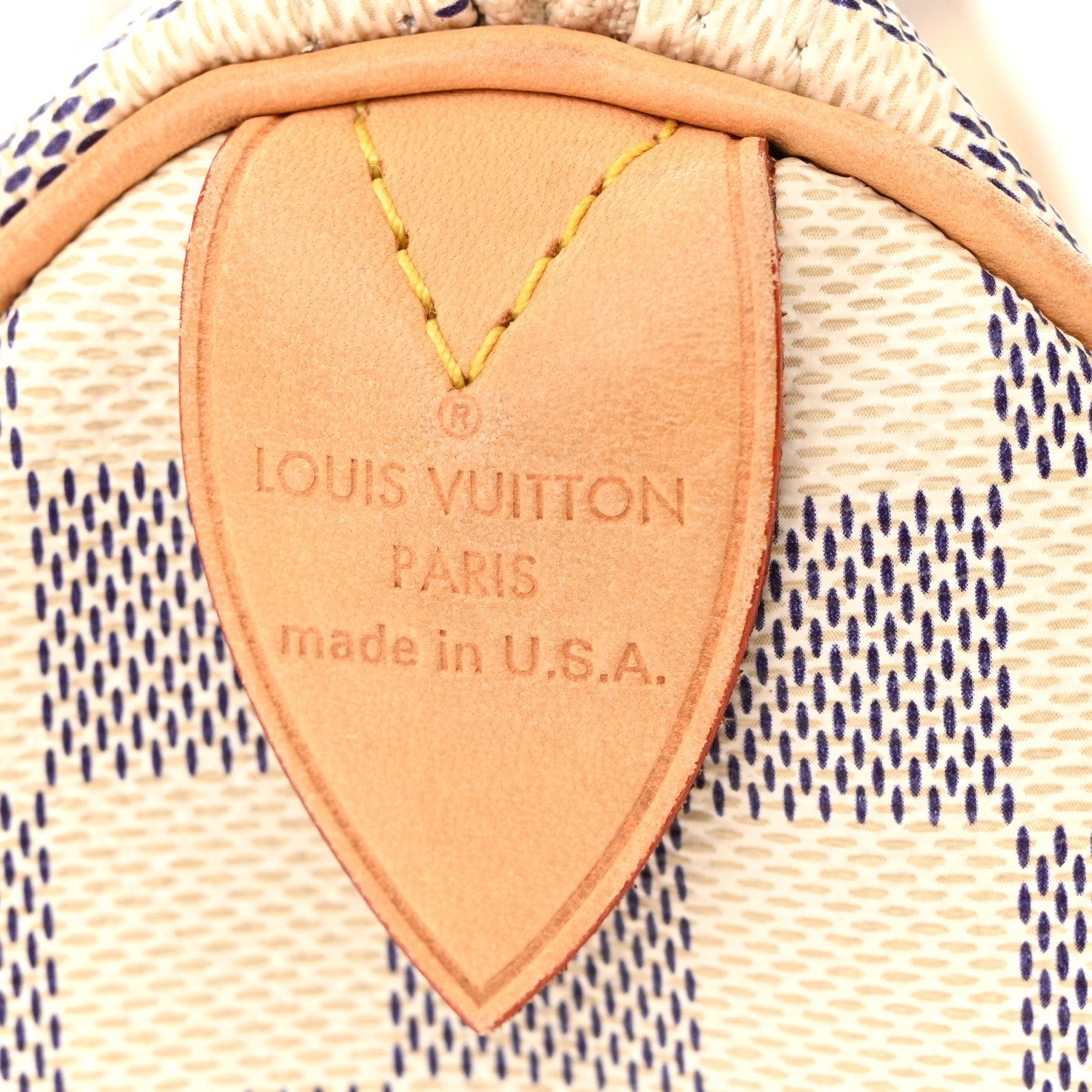 Louis Vuitton Damier Azur Speedy 25 6 of 10