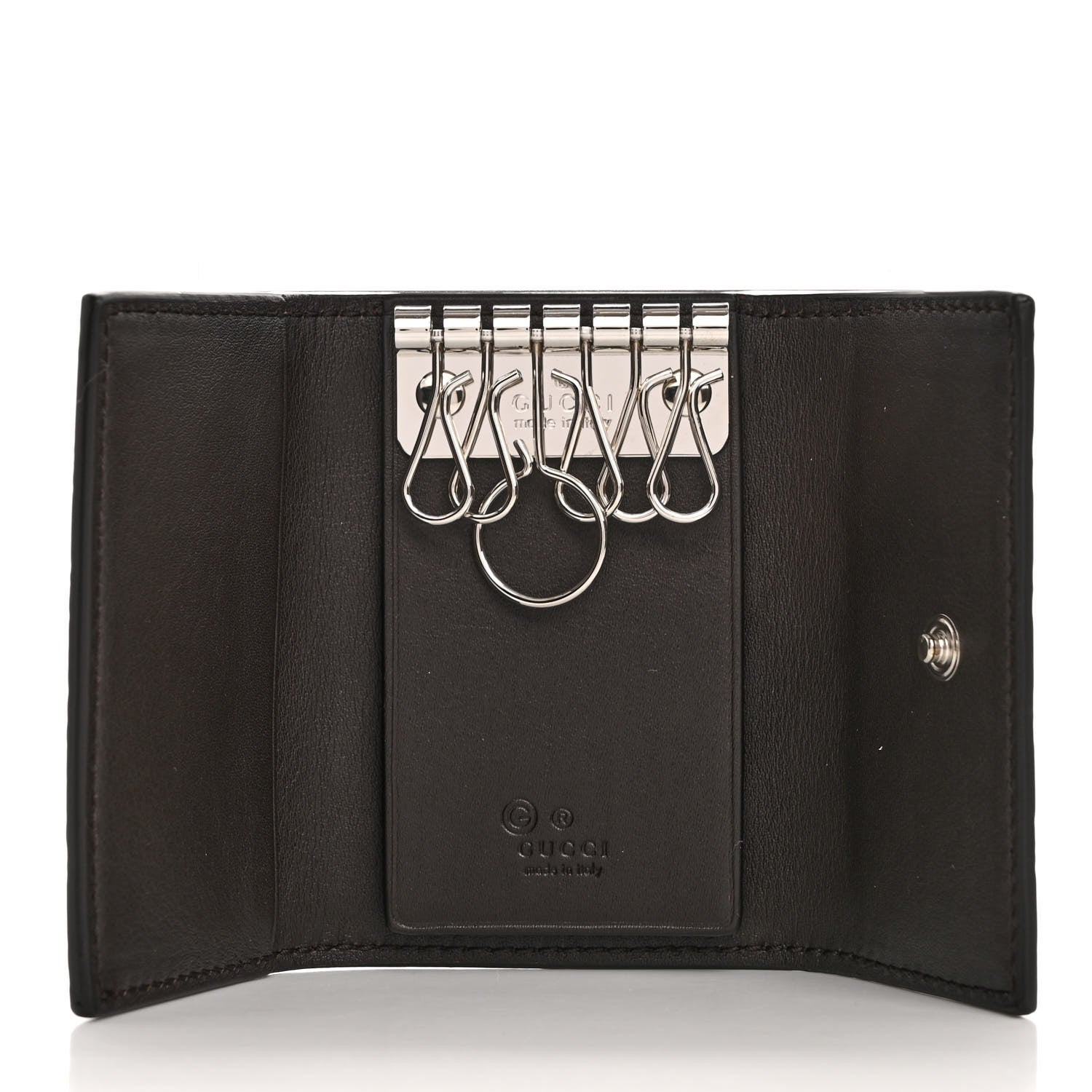 Gucci Microguccissima 6 Key Holder Case Brown 5 of 8