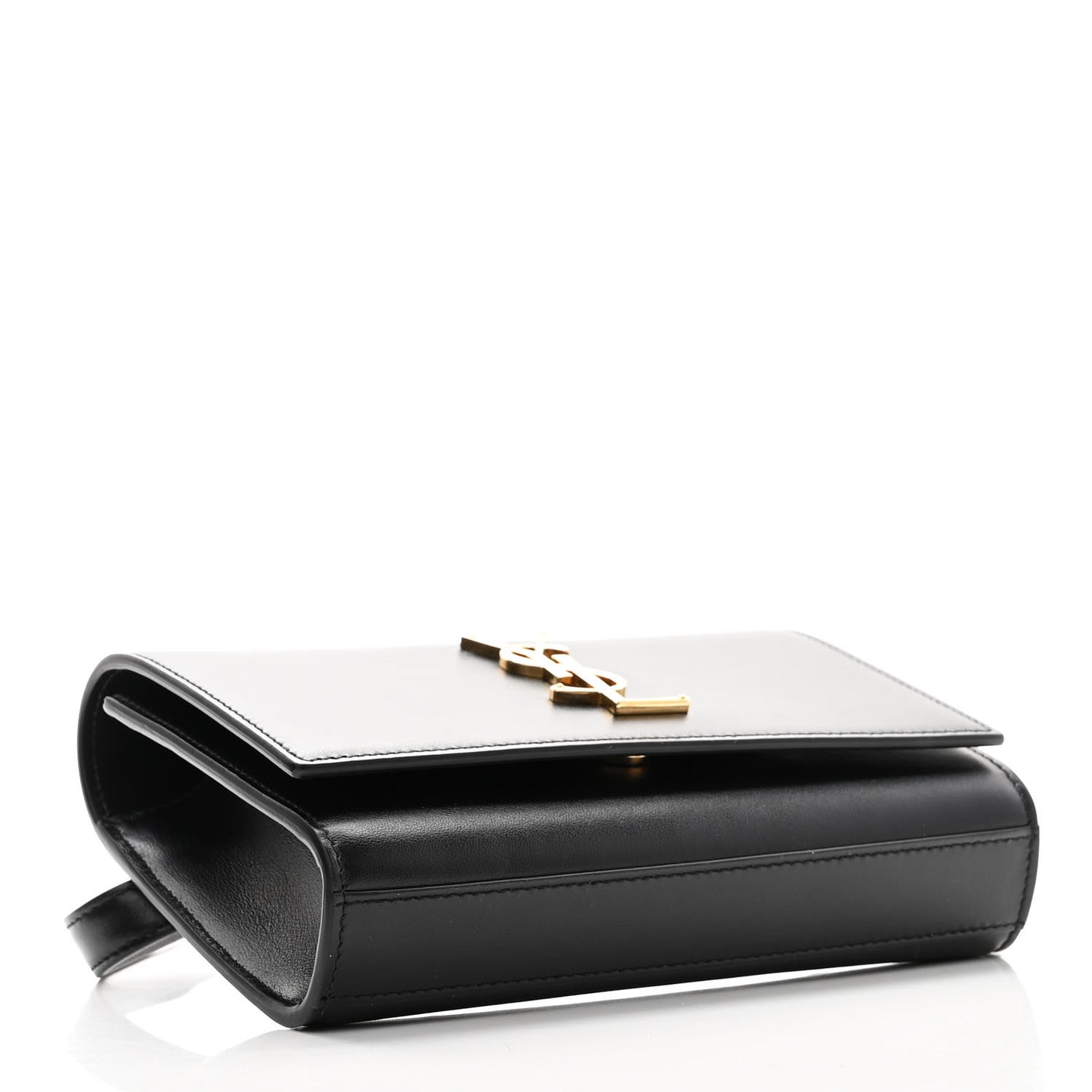 Smooth Calfskin Monogram Kate Belt Bag Black
