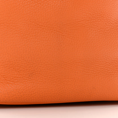 Hermes Taurillon Clemence Picotin Lock 26 GM Orange 11 of 12