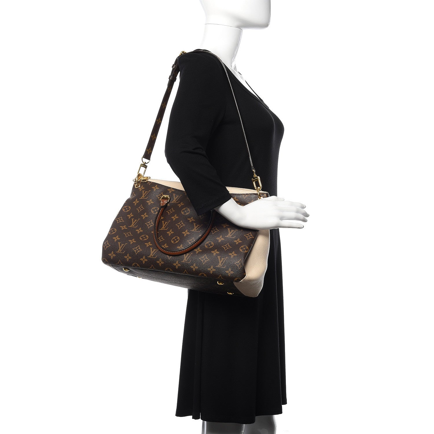 Louis Vuitton Monogram Pallas Full Creme 2 of 9