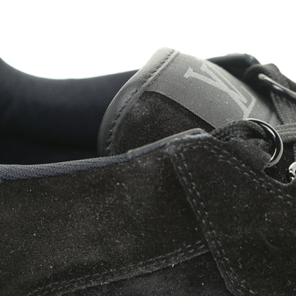 Louis Vuitton Suede Mens LV Trainer Sneakers 9 Black 13 of 15