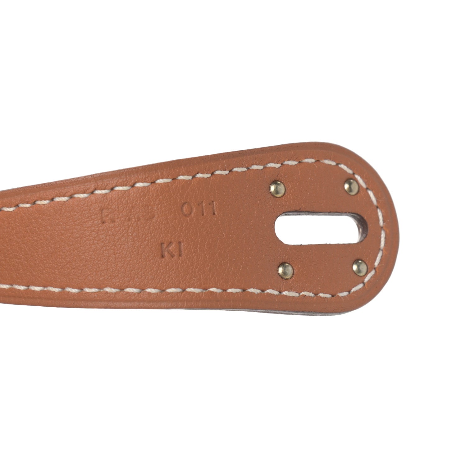 Hermes Swift Grizzly Chamois Lindy 30 Gold 7 of 11