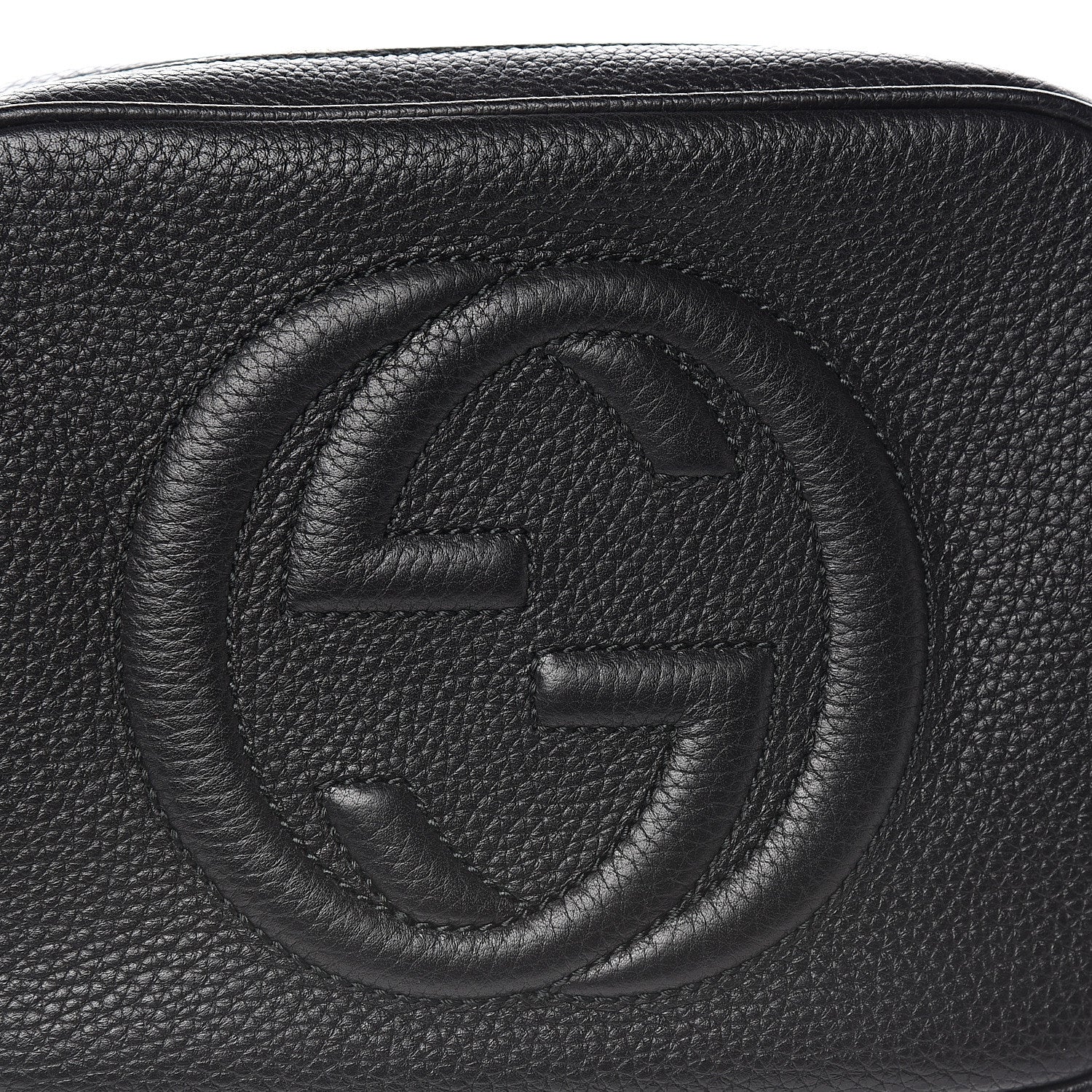 Gucci Pebbled Calfskin Small Soho Disco Bag Black 11 of 11