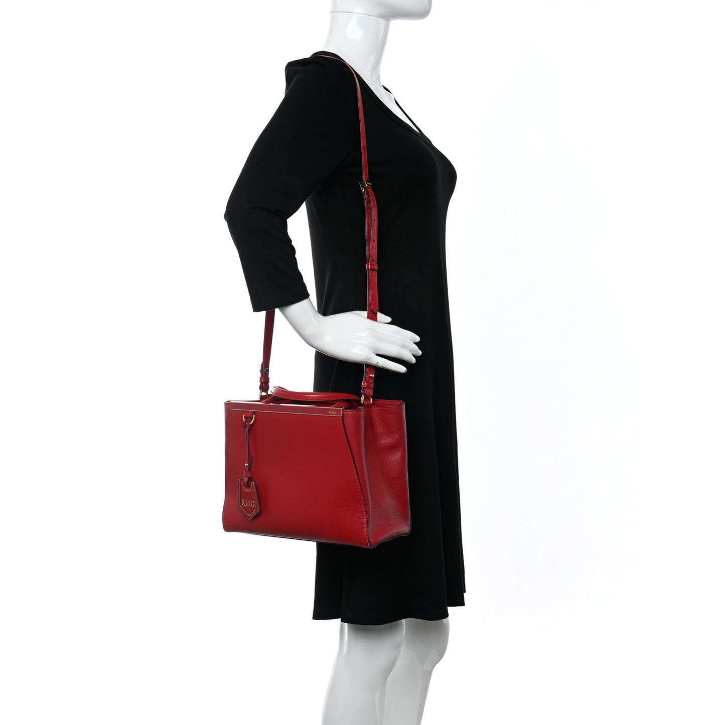 Vitello Elite Flamingo Petite 2Jours Tote Mattone