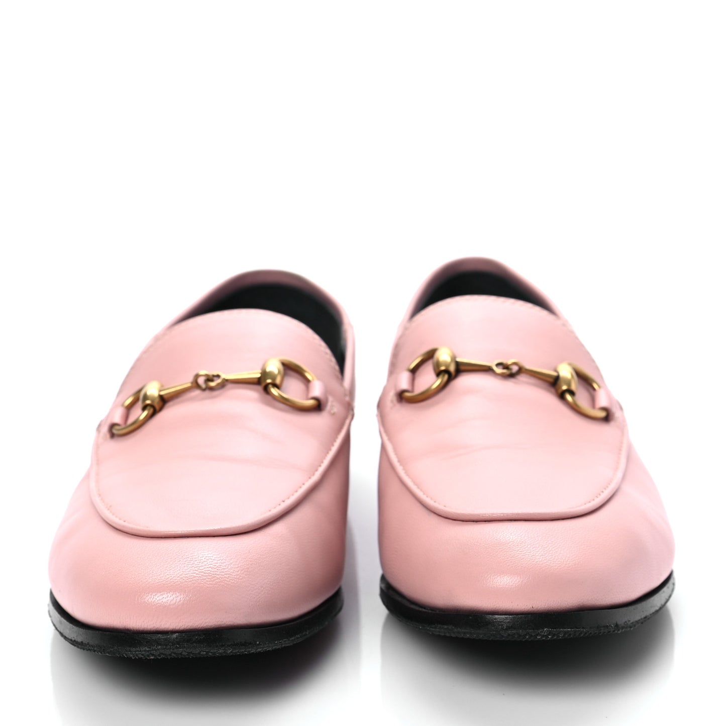 Lambskin Womens Brixton Horsebit Loafers 35.5 Perfect Pink