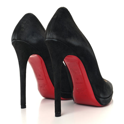 Christian Louboutin Suede So Kate 120 Pumps 38 Black 4 of 7