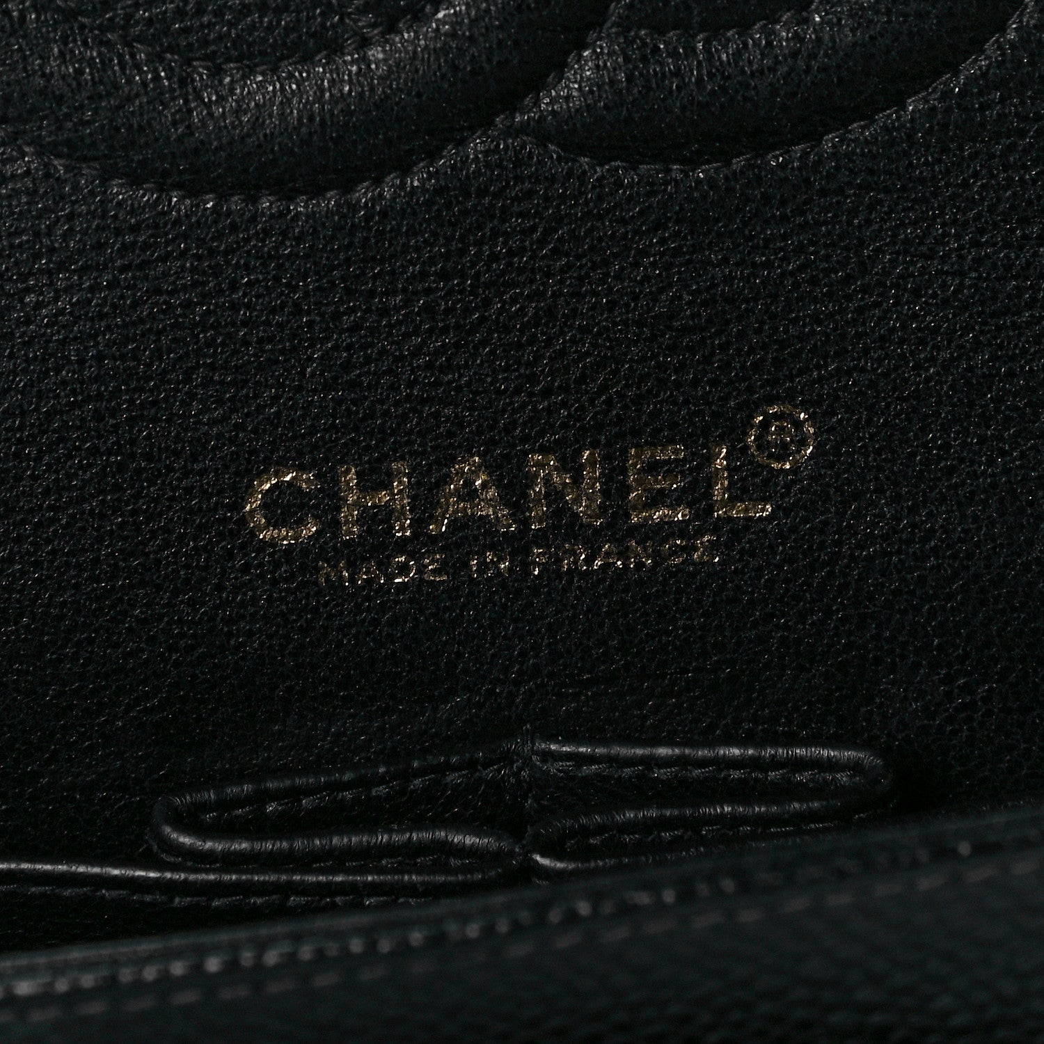 Chanel Caviar Quilted Medium Double Flap Black 6 of 7