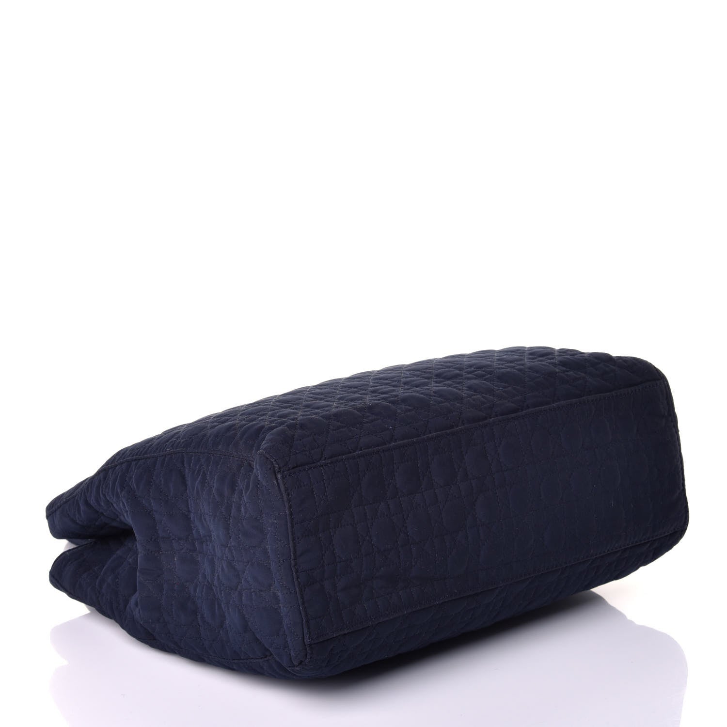 Christian Dior Nylon Cannage Large Lady Dior Navy Blue 4 of 8