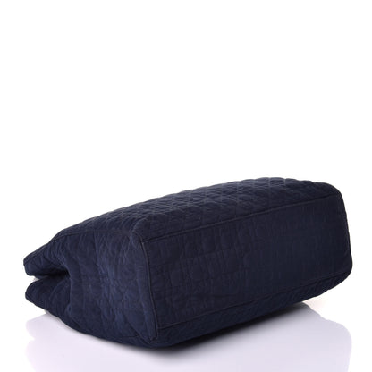 Christian Dior Nylon Cannage Large Lady Dior Navy Blue 4 of 8