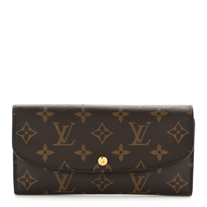 Louis Vuitton Monogram Emilie Wallet Fuchsia 1 of 12