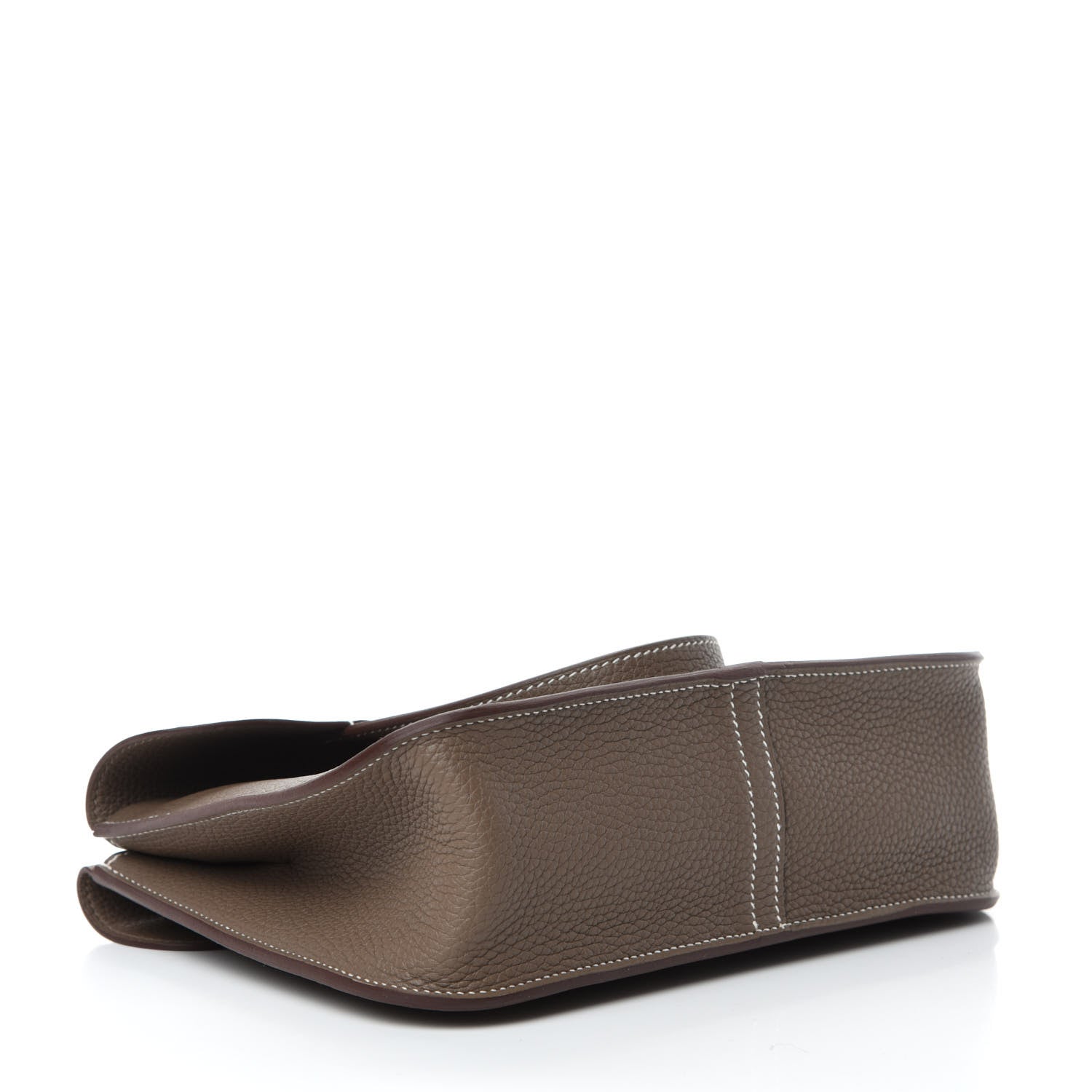 Hermes Taurillon Clemence Halzan 25 Etoupe 5 of 11