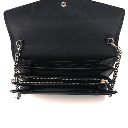 Gucci GG Supreme Monogram Mini Dionysus Chain Wallet Beige Black 5 of 14