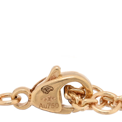 Louis Vuitton 18K Yellow Gold Diamond Idylle Blossom Monogram Bracelet 3 of 3