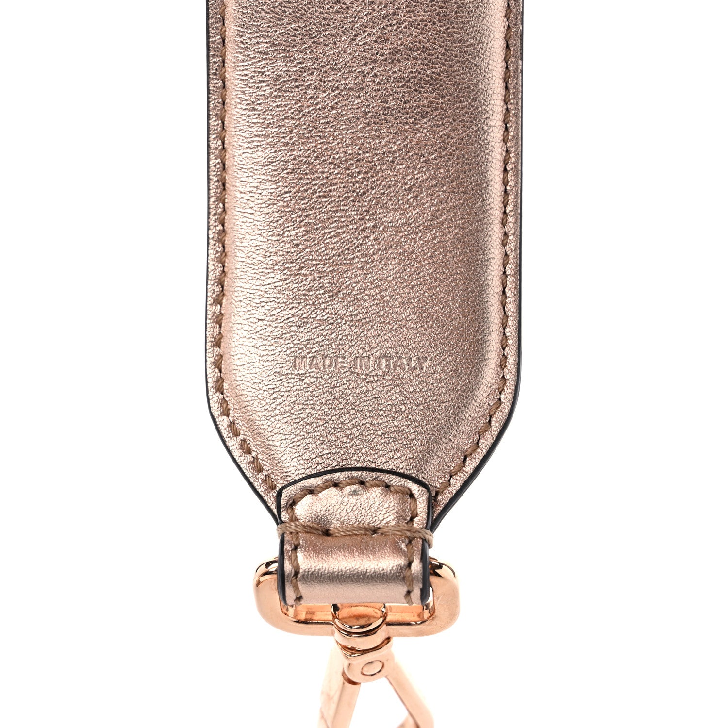 Fendi Vitello Laminato FF 1974 Embossed Strap You Rame 5 of 6