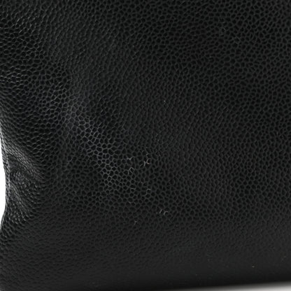 Chanel Caviar Timeless CC Cosmetic Pouch Black 9 of 9