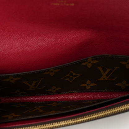 Louis Vuitton Monogram Emilie Wallet Fuchsia 5 of 7