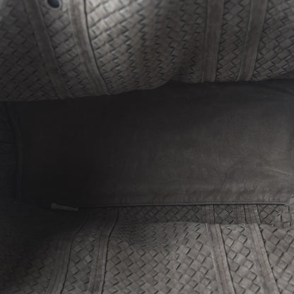 Bottega Veneta Cervo Intrecciato Large Shopping Tote Black 5 of 9