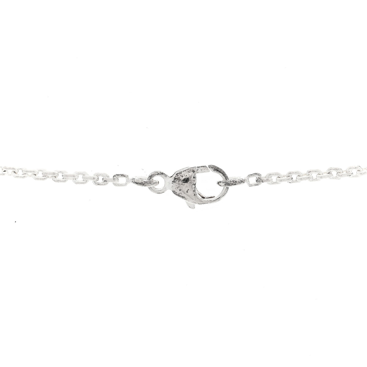 Louis Vuitton Sterling Silver Lockit Necklace 5 of 6
