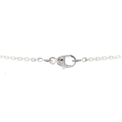 Louis Vuitton Sterling Silver Lockit Necklace 5 of 6