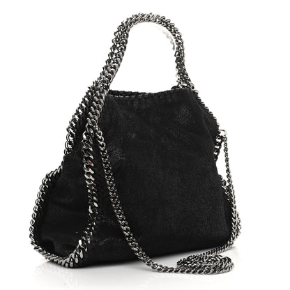 Stella McCartney Shaggy Deer Falabella Mini Crossbody Bag Black 3 of 10